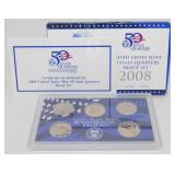 2008 U.S. Mint State Quarters Proof Set