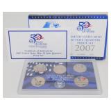 2007 U.S. Mint State Quarters Proof Set
