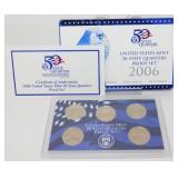 2006 U.S. Mint State Quarters Proof Set