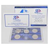 2005 U.S. Mint State Quarters Proof Set