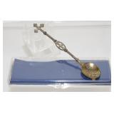 Antique Sugar Sifter or Berry Spoon Marked 150,
