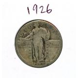 1926 Standing Liberty Silver Quarter