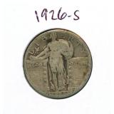 1926-S Standing Liberty Silver Quarter
