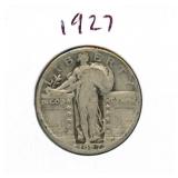 1927 Standing Liberty Silver Quarter