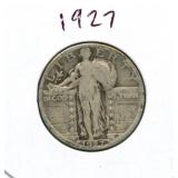 1927 Standing Liberty Silver Quarter