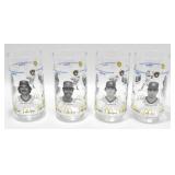 * (4) 1982 Brewers Glasses from McDonald