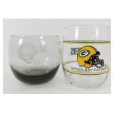 * Vintage 1970s Green Bay Packers Lowball Tumbler
