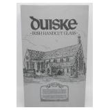 * Duiske Irish Handcut Crystal Champagne Flutes