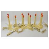 * 10 Vintage Noma Electric Candle Stick "Wax