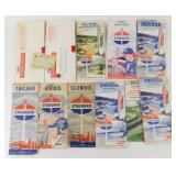 13 Vintage Standard Oil Road Maps