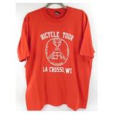 Vintage 1995 Bicycle Tour La Crosse, WI, Shirt -