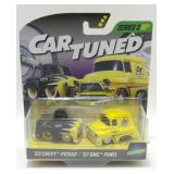 NIB Car Tuned 53 Chevy/57 GMC Panel Die Cast Car