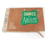 Vintage Milton Bradley Games for Adults -