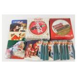Assortment of Coke Coasters