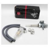New Fuel Petcock Tap Gas Switch Valve, Inline