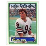 1983 Topps Jim McMahon Rookie Card #33 - Chicago