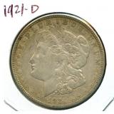 1921-D Morgan Silver Dollar