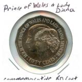 Prince of Wales & Lady Diana Commemorative Fifty