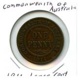 Commonwealth of Australia 1911 Large Cent