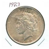 1923 Peace Silver Dollar