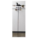 ** Metal Weather Vane on Longer Pole - Features