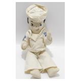 Antique WWII Sailor Boy Doll - Excellent