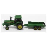 John Deere Tractor & Manure Spreader