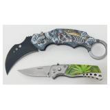 2 New Switchblade Knives