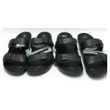 2 Pairs of Size 11 Birkenstock Style Sandals -