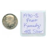 1970-S Proof Kennedy Half Dollar - 40% Silver