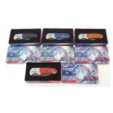 4 Marine Knives in Tins