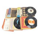 Flat of 45 RPM Records 1960