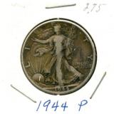 1944-P Walking Liberty Silver Half Dollar