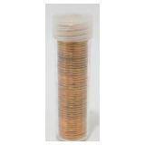 Roll of 1969-S Lincoln Cents