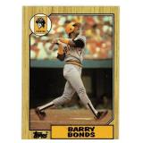 1987 Topps Barry Bonds Rookie Card #320