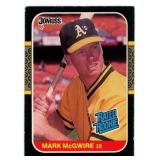 1987 Donruss Mark McGwire "Rated Rookie" Card #46