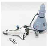 2 Shuttle Ornaments
