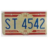 ST 4542 Illinois Bicentennial Land of Lincoln