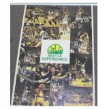 * Vintage 1978 Seattle Supersonics Basketball