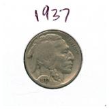 1937 Buffalo Nickel