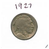 1927 Buffalo Nickel