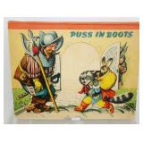 1961 Puss In Boots Pop-Up Book Contains some