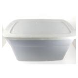 * Tub with Cover - Clean, Used, 30 Gallon, Good