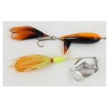 Pair (2) of Crankbait Fish Lures - Excellent