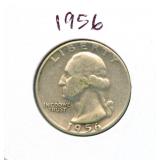 1956 Washington Silver Quarter