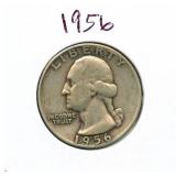 1956 Washington Silver Quarter