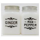 * Old Ginger & Red Pepper Shakers - No Damage