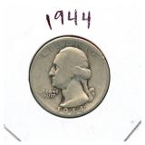 1944 Washington Silver Quarter