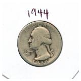 1944 Washington Silver Quarter