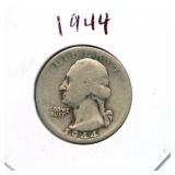 1944 Washington Silver Quarter